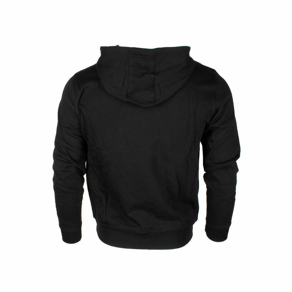 FILA Mens Classic Logo Hoodie Graphite M NWT - Picture 2 of 2